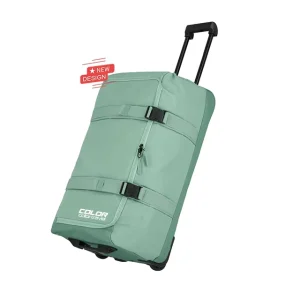 Lightweight Durable Large Capacity Softside Rolling Duffel Bag for Travel Men Women Wheeled Luggage