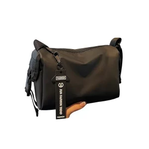Lightweight Water Resistant Splash Proof PU Letter Pattern Women’s New Pillow Shoulder Crossbody Commuter Bag Casual