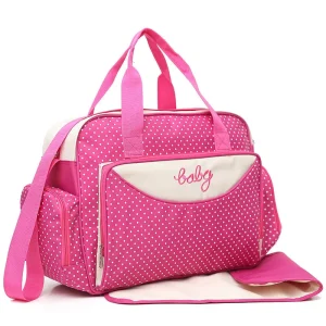 Low Cost High Quality Travel Baby Diaper Bags Set Waterproof Mummy Carrier Nursing Nappy Diaper Bag