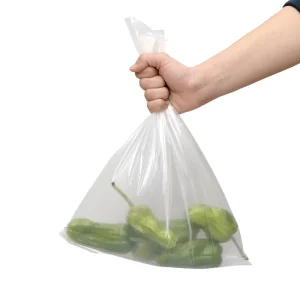 Low MOQ Roll Bags Affordable Custom Logo Plastic Bags for Small Businesses