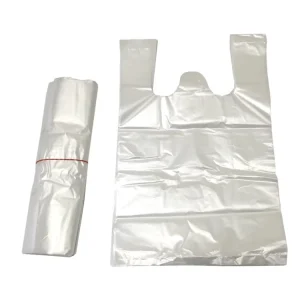 Low Price Sale HDPE Disposable Clear Vest Plastic Bag with Gravure Printing for Supermarket and Restaurant
