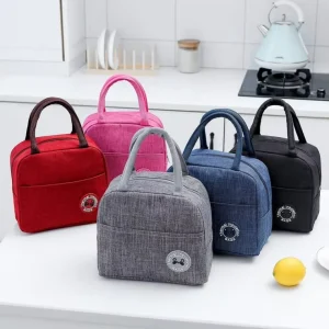 Lunch Bag Lunch Box Food Bag Unisex Lunch Bags for Women Outdoor Fashion Simple Style Large Capacity Waterproof