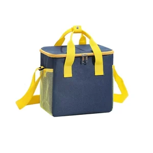 Lunch Bags Picnic Food Thermal Storage Pouch Thicken Polyester Office Worker Bring Meal Insulated Handbags Lunch Cooler Bag