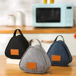 Lunch Bags Triangle Bag for Sandwich School Lunch Bag Portable with Custom Print and Logo