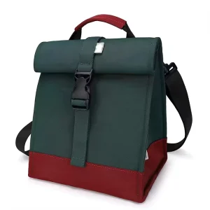 Lunch Bags Waterproof Insulated Floral Lunch Box With Shoulder Strap Reusable Cooler Backpack for Work Picnic Camping