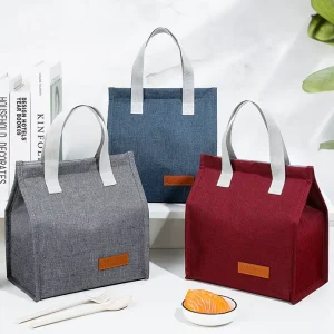 Lunch Bags for School Kids Insulation Compartment Tote Bag Portable Cooler Lunch Box Lunch Box