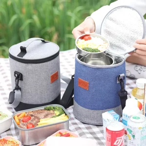 Lunch Bags for Women Insulated Portable Aluminum Foil Picnic Cooler Bag Bags Women Handbags Ladies