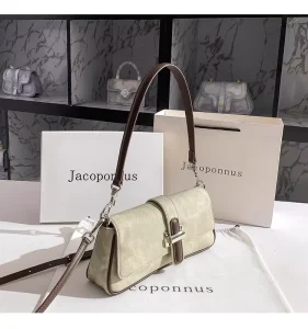 Luxury Lady Handbags Famous Trendy PU Design for Young Women Fashionable for Autumn and Winter