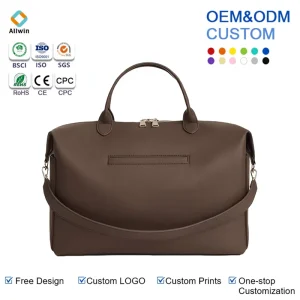 Luxury Large Custom Waterproof Baby Mommy Outdoor Travel Nursing Shoulder Bag Multifunctional Vegan Leather Diaper Backpack