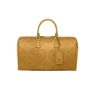Luxury Large Leather Travel Outdoor Handbag Duffel Bag Custom Logo