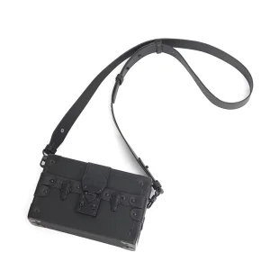 Luxury Men’s Shoulder Messenger Bag Sling Husband Trendy Couple Bags Boys Small Square Leather Side Crossbody Man Vintage