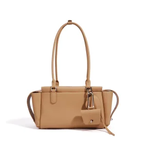 Luxury Minimalist Soft Leather Handbags for Women New Trend Elegant Shoulder Bag Large Capacity Boston Tote Bag