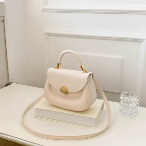Luxury PU Fashion Designer Handbags for Women Famous Brands Shoulder Bag Single Strap Polyester Lining Zipper Hasp Closure
