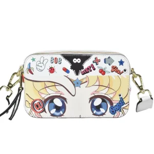 Luxury Small Purse Handbags Big Eye Print Shoulder Bag Ladies for Women Graffiti EYE THEME Phone Bag Sailermoon Girl Bag 1490 1
