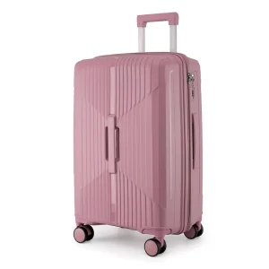 Luxury Spinner Luggage Sports Style Factory Direct 20 24 28 Inch PP Suitcases with Lock Travel Trolley Bags