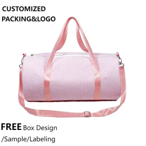 Luxury Travel Duffel Bag Large Capacity Eco Friendly Fashion Zipper Used for Carry-On Travel and Overnight Bags
