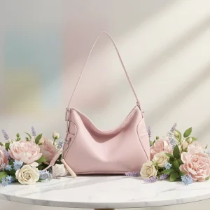 Luxury Vintage Leather Handbag for Women Top Grain Large Capacity Customizable Logo Polyester Zipper New Fashion Design