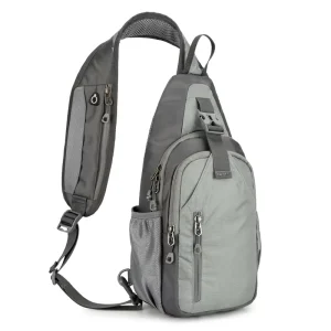 Manufacturer Men’s Locomotive Riding Lightweight Fashionable Chest Bag Fanny Pack Leisure Multifunction Crossbody Bag