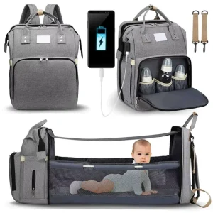 Maternity Bag Diaper Bags Backpack Large Multifunction Travel Back Pack With Baby Sleeping Bed