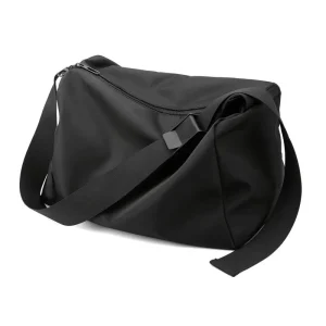 Men’s Messenger Bag Crossbody Shoulder Bags Large Sling Pack Waterproof Nylon Fashion for Work Business Travel Satchel Purse