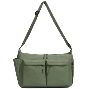 Messenger Bag Crossbody Bag Waterproof Oxford Lightweight Shoulder Bag for Men Women Daily Commute Travel Business