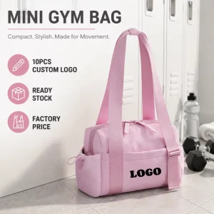 Mini Gym Bag Women Small Duffle Tote Bag with Wet Compartment Lightweight Cute Gym Bag for Girls Weekender Yoga Workout