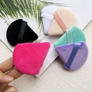 Mini Triangle Multiple Colors Makeup Tool Cosmetic Puff Face Loose Mineral Puff Cosmetic Powder Puffs Private Label