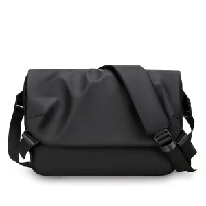 Model Vintage Nylon Messenger Bag. It Has Waterproof Function. Suitable for Daily Use.25 11