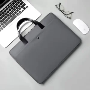 Modern Design 15.6 Inch Lady Men Leather Laptop Bags for Computers