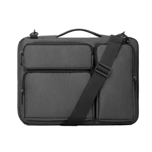 Modern Laptop Shoulder Bag 15 15.6 Inch Polyester Waterproof Durable Simple Design Compatible MacBook Pro HP Dell for Notebook