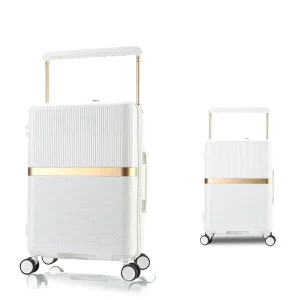 Modern Luxury Anti Theft Spinner Lightweight Hard Shell Suitcases Sets 360 Degree Spinner Wheel Travel Students