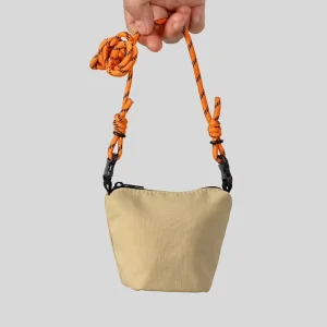 Mountain Style Climbing Rope Zipper Closure Soft Small Lightweight Nylon Women’s Single Shoulder Crossbody Mini Bag