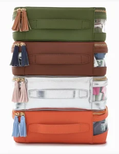 Multi color Portable Travel American Mahjong Storage Bag Set Cosmetics Storage Bag Foldable Portable Travel Bag