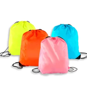 Multi function Large Waterproof Sublimation Blank Sports Storage Drawstring Bag