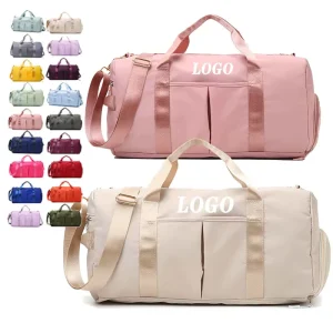 Multicolor Durable Gym Sports Bag Large Waterproof Polyester Sport Travel Bag Fitness Bags for Women