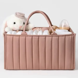 Multifunctional Mommy Bag Diaper Caddy Organizer Bag Portable Baby Diaper Bag Manufacture