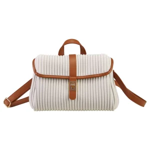 NOHOO Color Collision Design Letter Mini Lightweight Crossbody Shoulder Bag for Daily Use