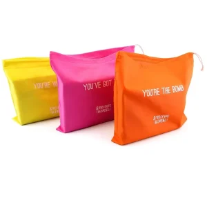 Natural Linen Organic Cotton Envelope Sack Bag Drawstring Soft Canvas Reusable Dust Storage Handbag Clothes Protector