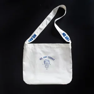 Nature Color Cotton Canvas Messenger Bag with Crossbody Handle