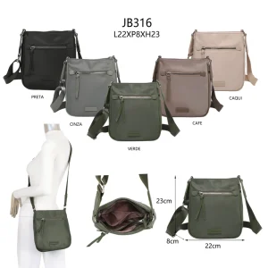 New Arrival Waterproof Unisex Crossbody Messenger Bag Fashion Shoulder Bag for Men and Women Customizable