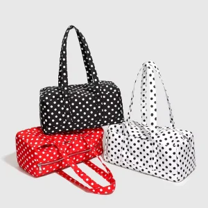 New Arrival Women Large Capacity Tote Bags Travel Portable Creative Dot Design Shoulder Handbags