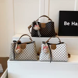 New Collection Luxury Women’s Winter Fashion Handbags Crossbody Single-shoulder Bag Rhombic Pattern