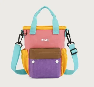New Color blocked Crossbody Bag Mobile Phones Bag Sling Outdoor Sports Bag Mini Tote Bag Perfect For Daily