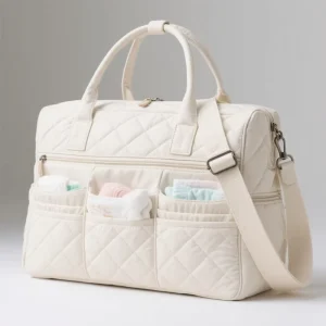 New Design Customize Multifunction Waterproof Water Resistant Portable Fashion All Seasons Nylon Travel Baby Diaper Bag