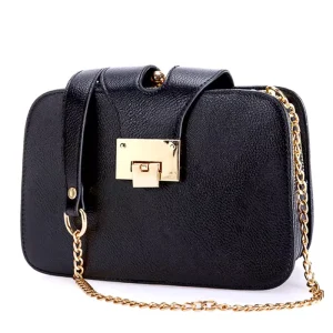 New Design Korean Style Fashion Lady Rivet Single Strap Chain Shoulder Bag Portable Anti-theft Square Tote Bag for Women