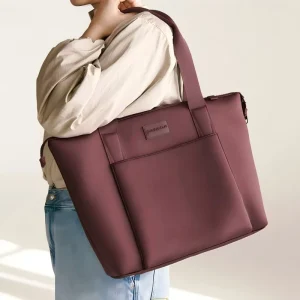 New Design Popular Ladies Waterproof Neoprene Tote Bag Big Capacity Shopping Shoulder Bag And Yoga Gym Bag For Women