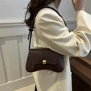 New Design Pretty Fashionable Waterproof Bags Women Luxury Handbags Ladies Sling Pu Leather Shoulder Bags