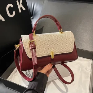 New Design Vintage Fashionable Small Square Women Hand Bag Portable Outdoor Daily Ladies Crossbody Shoulder Bag for Young