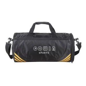 New Durable Sports Bag with Large Volume for Gym Exercise Waterproof Fabric Gym Bag with Shoes Compartment