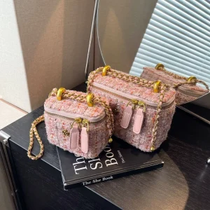 New Fashion Woman Handbags Cloth Young Lady Daily Casual Box Bags for Girls